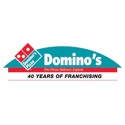 Custom dominos pizza logo iron on transfers (Decal Sticker) No.100832